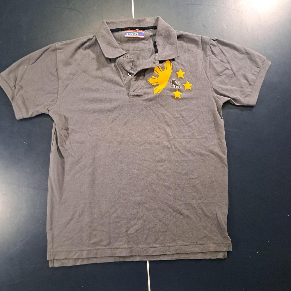 Bench Men's Grey and Brown Polo-shirts